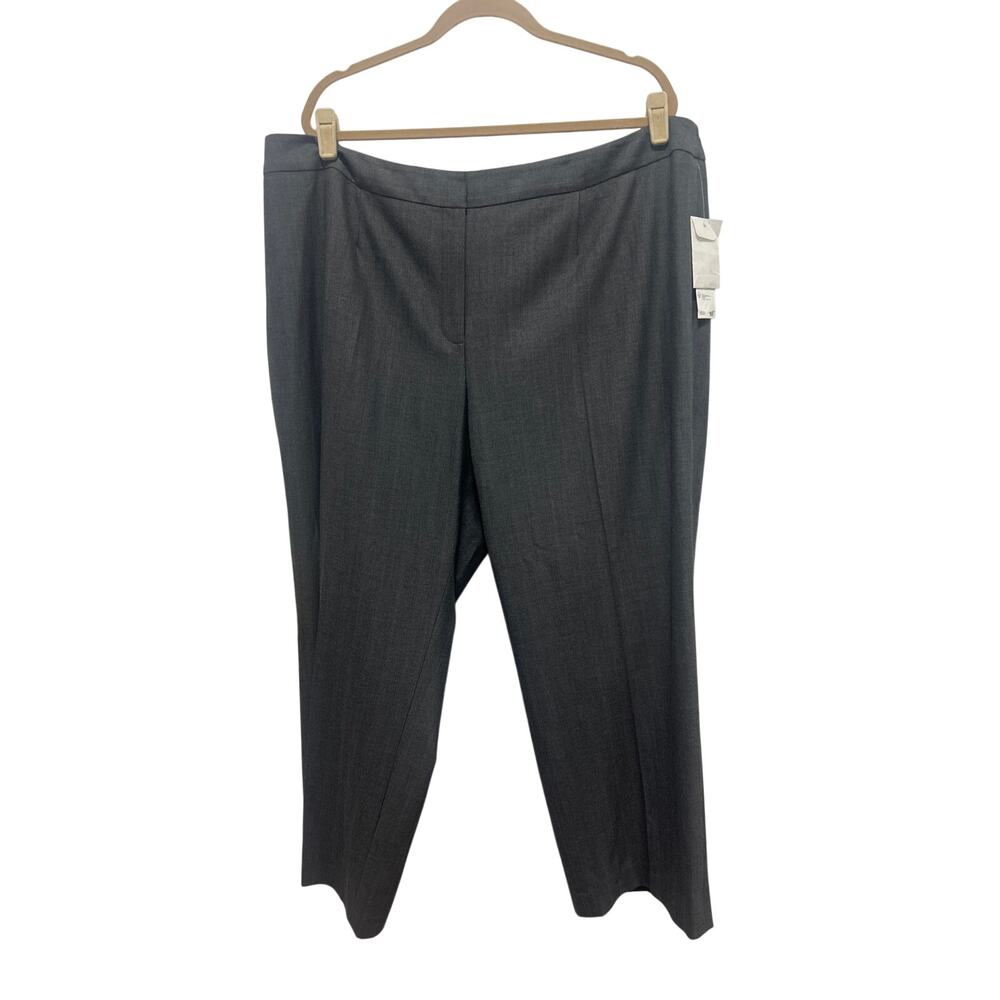 Jones New York Collection Classic Straight Academia Office Dress Pants 24WP NWT